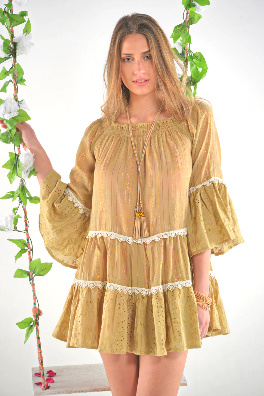 VESTIDO GOLD