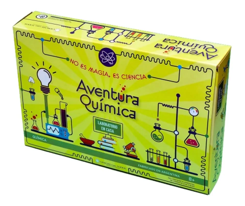 Kit De Ciencias Aventura Química Laboratorio En Casa