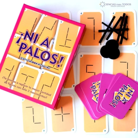 Ni A Palos Desafío Cognitivos Juego Destreza Mental