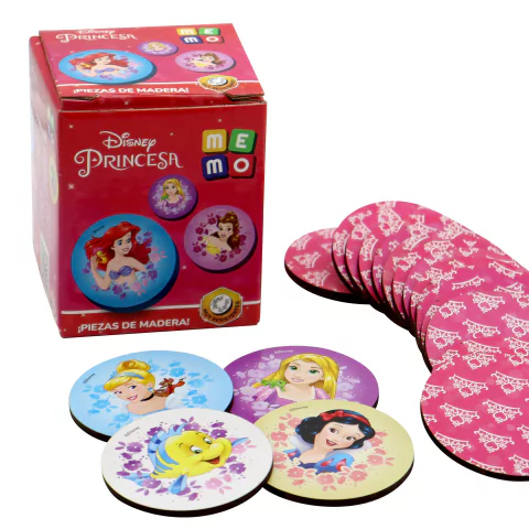 Juego De Memoria Princesas Disney 20 piezas