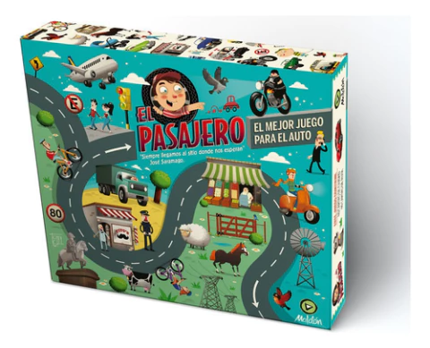 Juego De Cartas El Pasajero Para Jugar En El Auto +3 Años