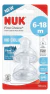 Nuk Tetinas First Choice Plus X2 Un +0m +6m Control De Flujo