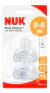 Nuk Tetinas First Choice Plus X2 Un +0m +6m Control De Flujo