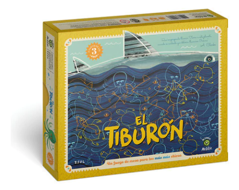 Juego De Mesa El Tiburón Para Los Más Chicos Iniciación