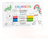 Pintapelo Infantil Con Aplicador No Toxico Lavable 4 Colores