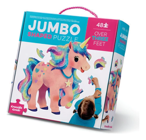 Rompecabezas Puzzle Crocodile Creek 48 Pzs Unicornio 1 Metro