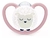 Set de 2 Chupetes NUK Space Luminoso 0-6, 6-18 Meses - El Carrito Juguetero