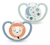 Set de 2 Chupetes NUK Space Luminoso 0-6, 6-18 Meses