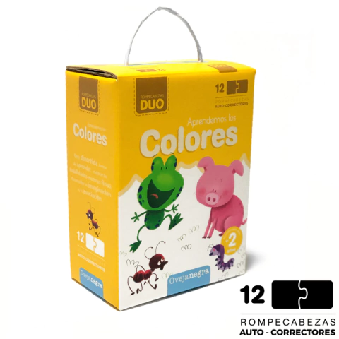 Rompecabezas Puzzle Aprendemos los Colores