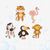 Set de Animales del Safari para jugar en el Agua - comprar online