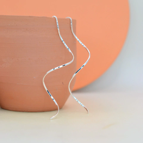 Brinco Passante Espiral Fio Reto - 127 mm X 1,5 mm