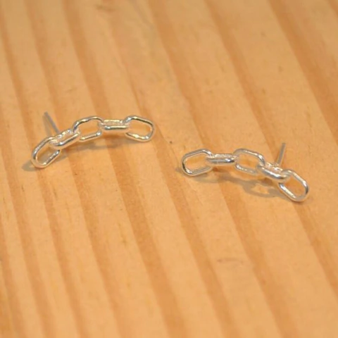 Brinco Ear Cuff Corrente