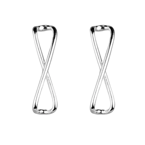 Brinco Ear Hook Infinito - Prata 925 - comprar online