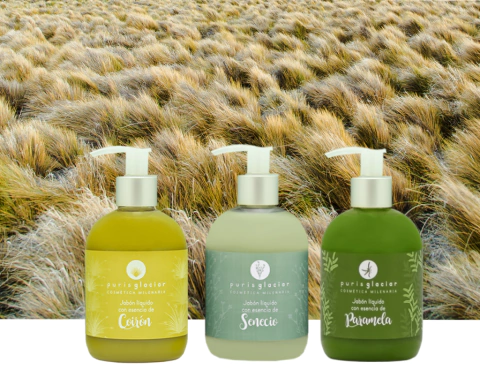 Set de Jabones Líquidos con esencias de la Estepa Patagónica