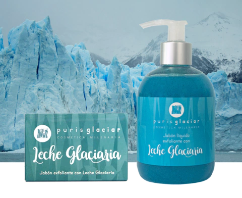 Set de Jabones exfoliantes con Leche Glaciaria