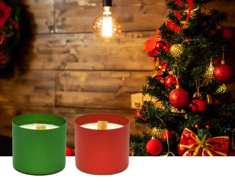 Set de velas Navideñas
