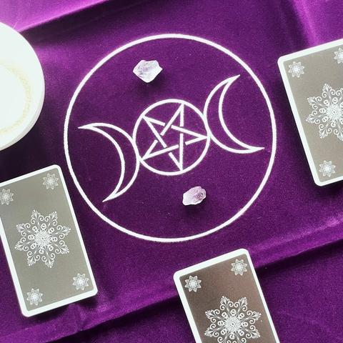 PAÑO TAROT LO SCARABEO - CÍRCULO PAGANO