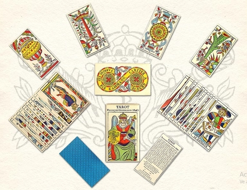 TAROT FRANÇOIS GASSMANN 1840