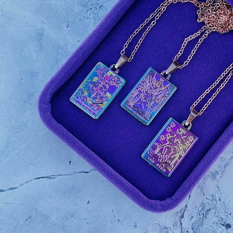 COLLAR TAROT HOLOGRÁFICO