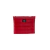 bolso sobre rojo