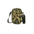 Mini bolsa de diseño leopardo con tirantes ajustables y cierre, ideal para llevar lo esencial.