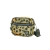 Bandolera Saori de neopreno con estampado de animal print y cierre frontal, ideal para uso diario.