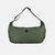 Bolso Taormina verde, de diseño suave y moderno, con correa ajustable.