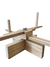 Madejero de madera regulable - comprar online