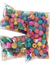 Canutillos de madera multicolor x bolsa - comprar online