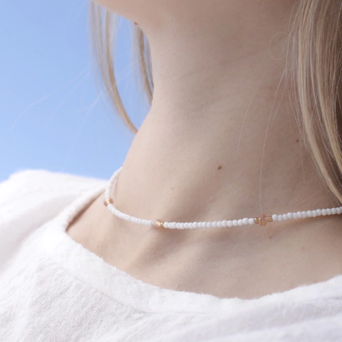 Collar Milán - White