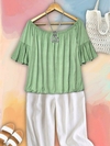 Remera baloom al hombro lisa - comprar online