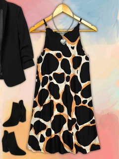 Vestido jackie estampado - tienda online