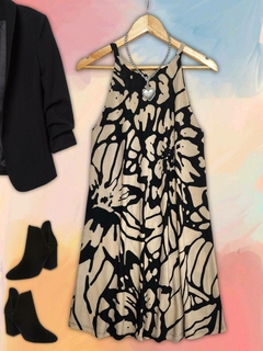 Vestido jackie estampado