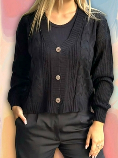 Imagen de Cardigan tejido lana acrilica