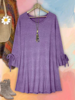 Vestido manga volado - Si Eleonora, Ropa por Mayor