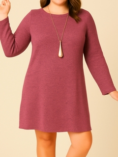 Vestido corte recto