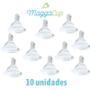 5 Tetinas Nro. 1 de silicona boca ancha Maggacup - comprar online