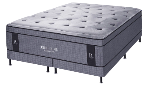 COLCHÓN RESORTES REVERSE LUXURY VIRGINIA 200X200 CM + SOMMIER KING KOIL REVERSE LUXURY + SÁBANAS SIN CARGO