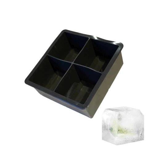 Cubetera de silicona 4 cubos
