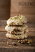 Cookie con pasta de pistachos y chocolate blanco