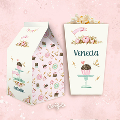 Kit Bakery Pastelería y Flores. IDeal para decorar tu evento. Editable en computadora utilizando adobe pdf reader.