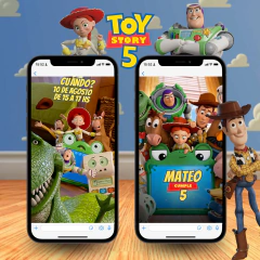 Video Invitación Animada Toy Story 5 - comprar online