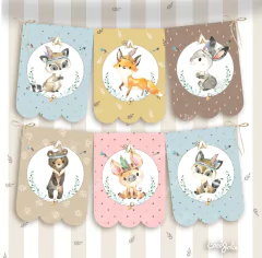 Kit Animalitos del Bosque Tribal en internet