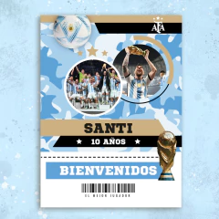 Kit Argentina Campeón Mundial - comprar online
