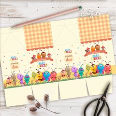 Kit Bichikids. Imprimible Personalizable