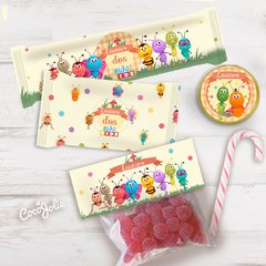 Kit Bichikids. Imprimible Personalizable en internet