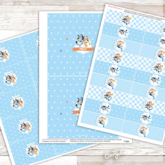 Kit Bluey Celeste - comprar online
