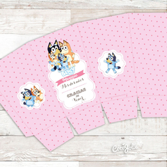 Kit Bluey Rosa