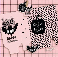 Kit Imprimible Pink Halloween Rosa en internet