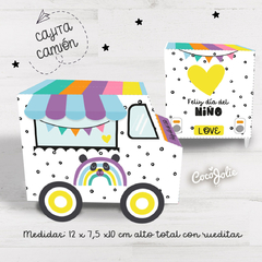 Camioncito Animalitos Arcoiris - comprar online